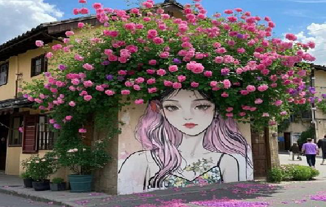 三原怎么设计网红打卡墙绘