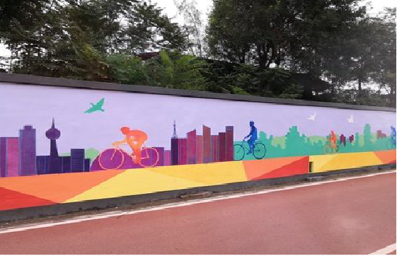 三原墙体彩绘-围墙